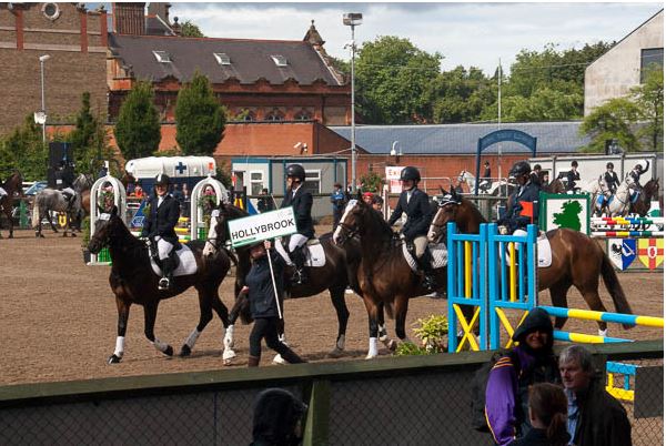 Image of adults at show